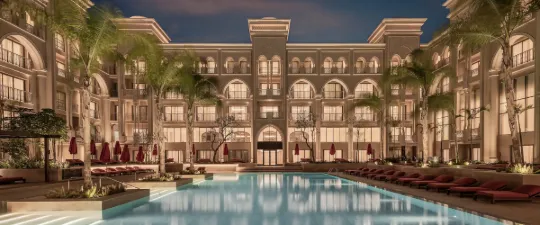 Exterior view of Giza Palace Hotel in Cairo Egypt