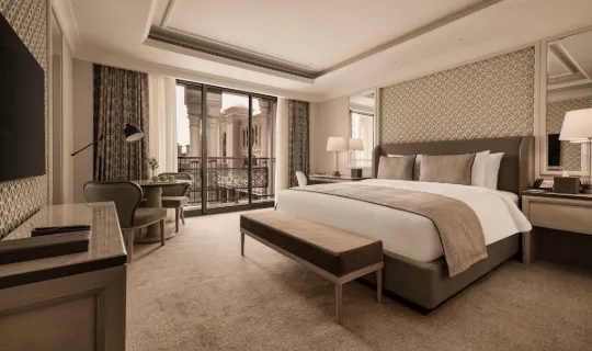 Interior of the the Club King and Twin Room at Giza Palace Hotel