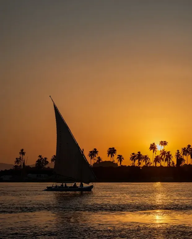 Sunset on the Nile