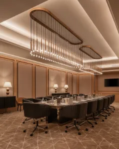 Conference Room with Chairs and Table at Giza Palace Boardroom 