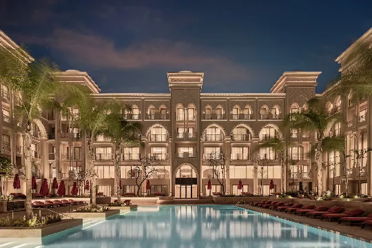 Rendered exterior view of Giza Palace Hotel & Spa